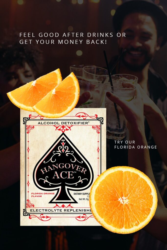 Hangover Ace 10 Pack of Florida Orange